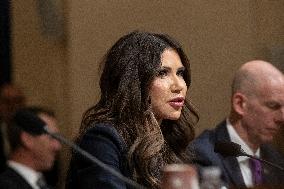 House Committee on Homeland Security hearing  entitled “World Wide Threats to the Homeland”