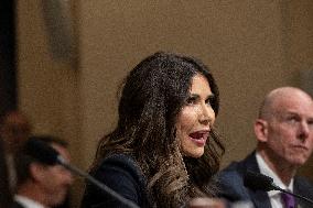 House Committee on Homeland Security hearing  entitled “World Wide Threats to the Homeland”