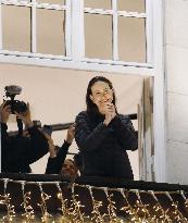 Nobel Peace Prize winner Machado in Oslo