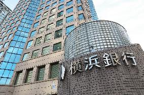 Yokohama Bank Exterior and signboard
