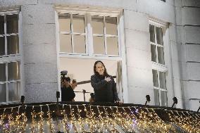 Nobel Peace Prize winner Machado in Oslo