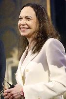 Nobel Peace Prize winner Machado in Oslo