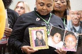 Press conference on gun violence prevention Hart Senate office building