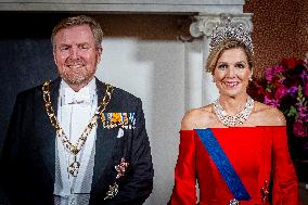 State Visit of the President of Finland - State Banquet - Amsterdam