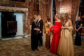 State Visit of the President of Finland - State Banquet - Amsterdam