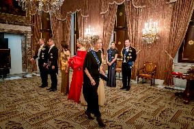 State Visit of the President of Finland - State Banquet - Amsterdam