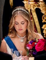 State Visit of the President of Finland - State Banquet - Amsterdam