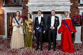 State Visit of the President of Finland - State Banquet - Amsterdam