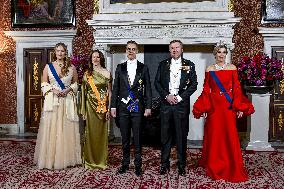 State Visit of the President of Finland - State Banquet - Amsterdam