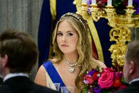State Visit of the President of Finland - State Banquet - Amsterdam