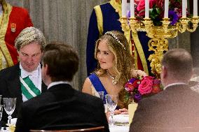 State Visit of the President of Finland - State Banquet - Amsterdam