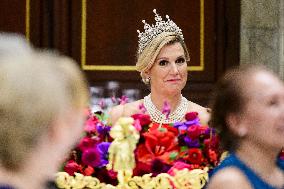 State Visit of the President of Finland - State Banquet - Amsterdam