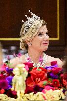 State Visit of the President of Finland - State Banquet - Amsterdam