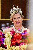 State Visit of the President of Finland - State Banquet - Amsterdam