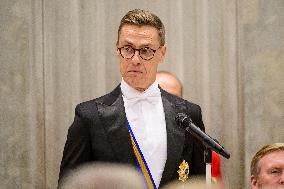 State Visit of the President of Finland - State Banquet - Amsterdam