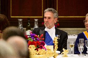 State Visit of the President of Finland - State Banquet - Amsterdam