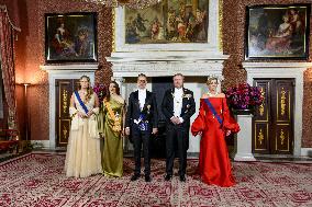 State Visit of the President of Finland - State Banquet - Amsterdam