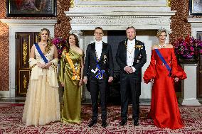 State Visit of the President of Finland - State Banquet - Amsterdam