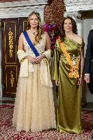 State Visit of the President of Finland - State Banquet - Amsterdam