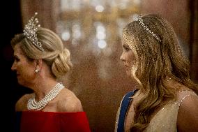 State Visit of the President of Finland - State Banquet - Amsterdam