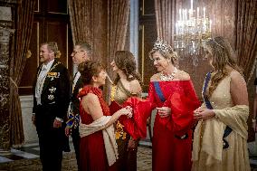 State Visit of the President of Finland - State Banquet - Amsterdam