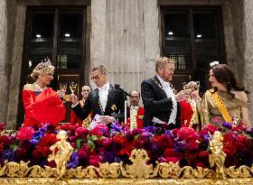 State Visit of the President of Finland - State Banquet - Amsterdam