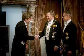 State Visit of the President of Finland - State Banquet - Amsterdam