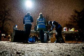 Homeless People Served Hot Meals - The Hague