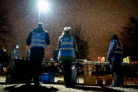 Homeless People Served Hot Meals - The Hague