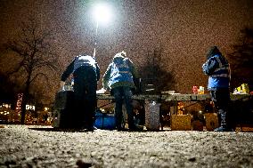 Homeless People Served Hot Meals - The Hague