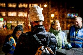 Homeless People Served Hot Meals - The Hague