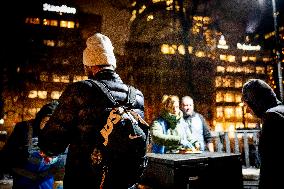 Homeless People Served Hot Meals - The Hague