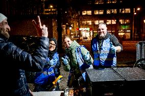 Homeless People Served Hot Meals - The Hague