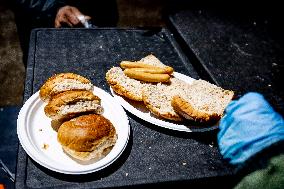 Homeless People Served Hot Meals - The Hague