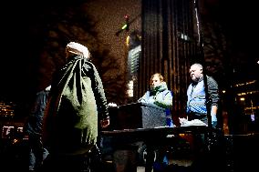 Homeless People Served Hot Meals - The Hague