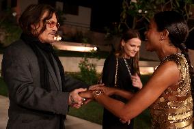 Johnny Depp and Celebs Attend Closing of Red Sea Film Festival - Jeddah