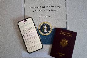 ESTA And Visa Waiver Program Update Illustrations - France