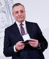 Mario Draghi Receives 2025 Bancor Prize - Rome