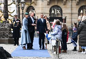 President Alexander Stubb Visit To The Netherlands - Amsterdam