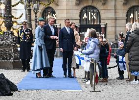 President Alexander Stubb Visit To The Netherlands - Amsterdam