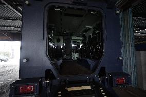 Minister of The Interior Nunez Visits BRI and GIGN - Versailles