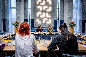 Queen Maxima and Innes-Stubb Meet Victims Relatives on Femicide - Netherlands