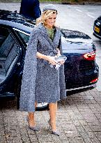 Queen Maxima and Innes-Stubb Meet Victims Relatives on Femicide - Netherlands