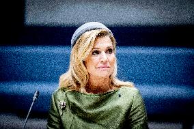 Queen Maxima and Innes-Stubb Meet Victims Relatives on Femicide - Netherlands