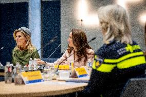 Queen Maxima and Innes-Stubb Meet Victims Relatives on Femicide - Netherlands