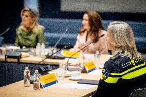 Queen Maxima and Innes-Stubb Meet Victims Relatives on Femicide - Netherlands