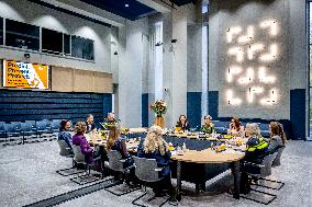 Queen Maxima and Innes-Stubb Meet Victims Relatives on Femicide - Netherlands