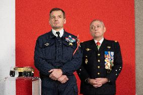 Installation of GIGN new commander Benoit Villeminoz - Versailles