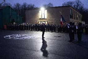 Installation of GIGN new commander Benoit Villeminoz - Versailles