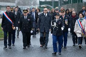 Installation of GIGN new commander Benoit Villeminoz - Versailles